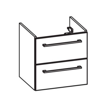 Pelipal PCON Waschtischunterschrank 48 cm