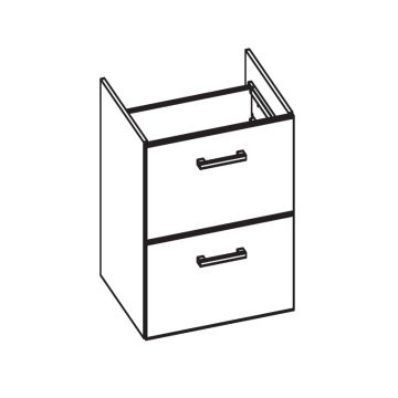 Pelipal PCON Unterschrank 30 cm Skizze