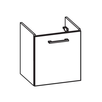 Pelipal PCON Waschtischunterschrank 45 cm Skizze