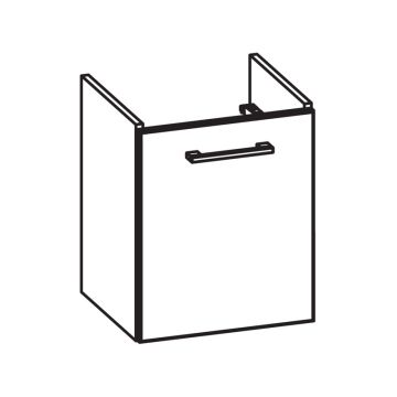 Pelipal PCON Waschtischunterschrank 40 cm Skizze