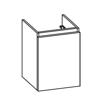 Pelipal PCON Waschtischunterschrank 40 cm Skizze