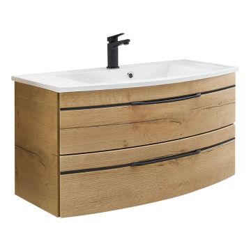 Pelipal Serie 7045 Mineralguss-Waschtisch mit Unterschrank 91 cm