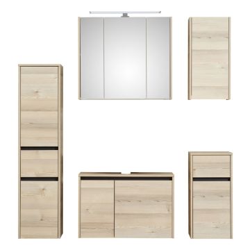 Pelipal Serie 393 Badmöbel Set 17 - 80 cm
