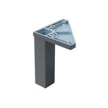 Pelipal Serie 394 Gestellfuß / Fuß-Set eckig