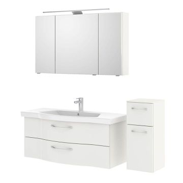 Pelipal Serie 6005 Badmöbel Set - SPRINT - 122 cm + 30 cm