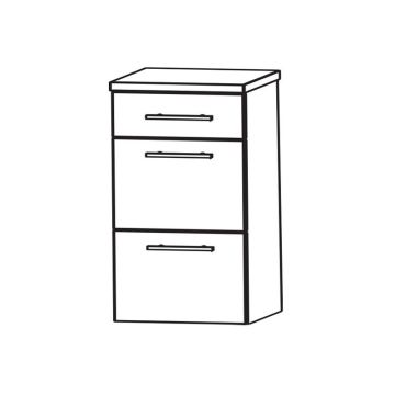 Puris Fine Line Highboard - 40 cm Skizze