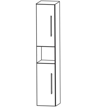 Puris Fine Line Hochschrank - 40 cm Skizze