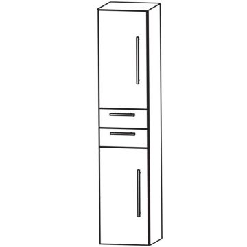 Puris Fine Line Hochschrank - 40 cm Skizze