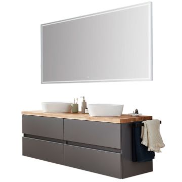 Puris Kera Plan Badmöbel Set 14 - 161,2 cm