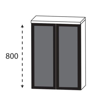 Puris Kera Plan Highboard - 60 cm Skizze