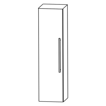 Puris Kera Plan Mittelschrank - 40 cm, mit 1 Tür Skizze