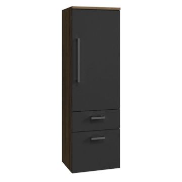 Puris Kera Plan Mittelschrank - 40 cm, mit 1 Tür, 1 Auszug, 1 Schubkasten