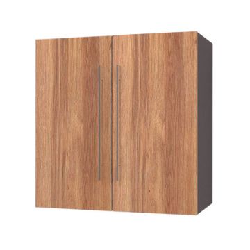 Puris Kera Plan Oberschrank - 60 cm, mit 2 Türen, 1 Glasfachboden