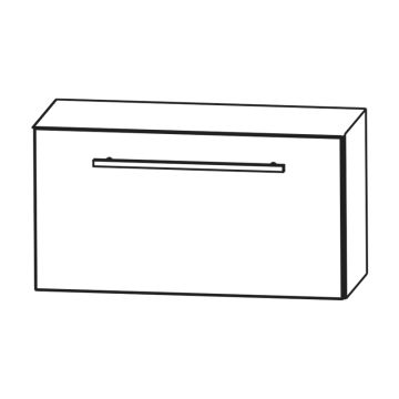 Puris Kera Plan Unterschrank - 60 cm, mit Klapptür Skizze