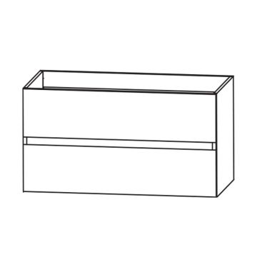 Puris Kera Plan Plattenunterschrank - 80 cm Skizze