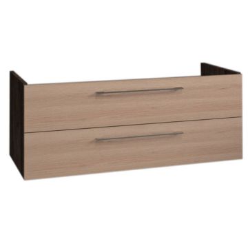 Puris Kera Plan Waschtischunterschrank - 117 cm, für Geberit Acanto 1200 Doppel