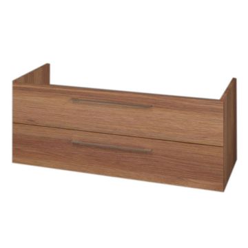 Puris Kera Plan Waschtischunterschrank - 120 cm, 2 Auszüge für V&B Subway 2.0