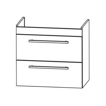 Puris Kera Plan WTU 50 cm Villeroy & Boch Subway 3.0 Skizze