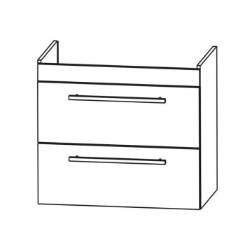 Puris Kera Plan WTU 55 cm Villeroy & Boch Subway 3.0 Skizze
