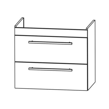 Puris Kera Plan WTU 60 cm Villeroy & Boch Subway 3.0 Skizze