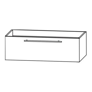 Puris Kera Plan Waschtischunterschrank - 100 cm Skizze