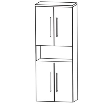 Puris Swing Hochschrank - 60 cm Skizze