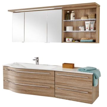 Puris Swing Badmöbel Set 140 cm Variante rechts