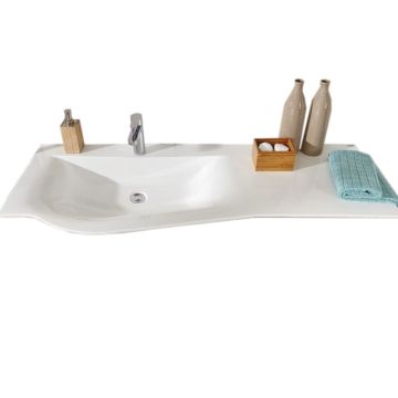 Puris Swing Möbelwaschtisch Mineralguss evermite Variante rechts Serie B