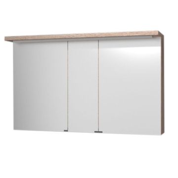 Puris Star Line Spiegeschrank 120 cm Gesimsboden