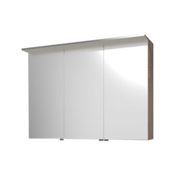 Puris Star Line Spiegelschrank 3 Doppelspiegeltüren und 1 LED Flächenleuchte