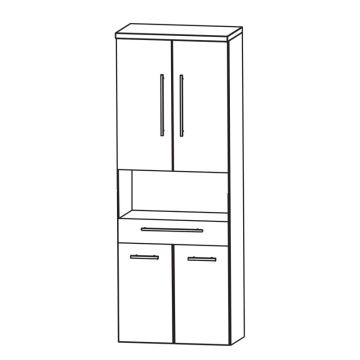 Puris Crescendo Hochschrank - 60 cm Skizze
