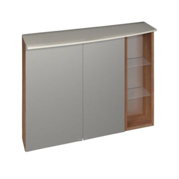 Puris Crescendo Spiegelschrank mit 2 Doppelspiegeltüren