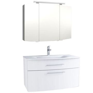 Puris Classic Line Badmöbel Set - 91,2 cm