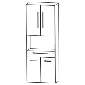 Puris Vuelta Hochschrank - 60 cm Skizze