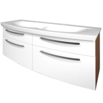 Puris Vuelta Waschtisch mit Unterschrank 141 cm mit 4 Auszügen