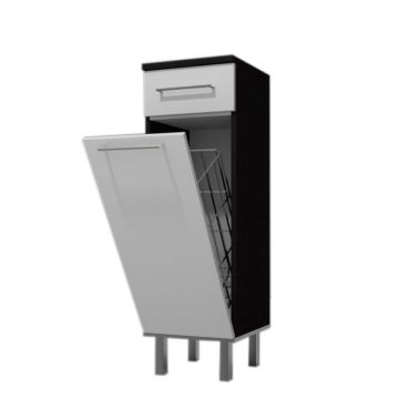 Puris Quada Highboard 30 cm Breite geöffnet