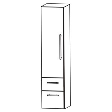 Puris Fine Line Hochschrank - 40 cm Skizze