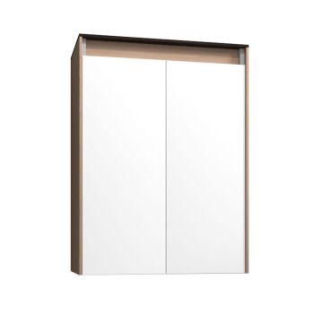 Puris Unique Highboard 60 cm mit 2 Türen inkl. Abdeckplatte