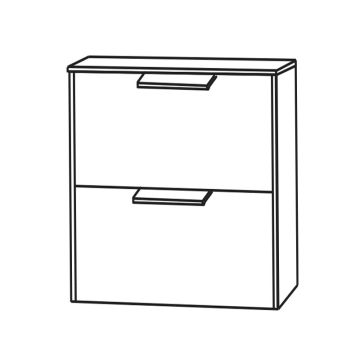 Puris D.Light Unterschrank - 62,2 cm Skizze