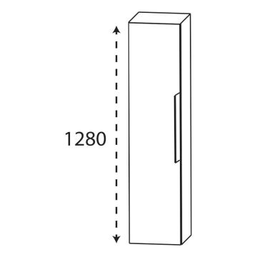 Puris Modern Life Mittelschrank - 30 cm Skizze Griff