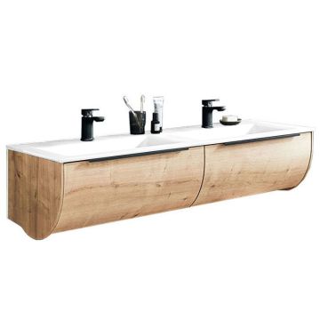 Puris Rounds Waschtisch mit Unterschrank Set 12