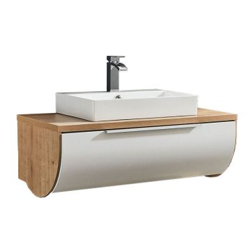 Puris Rounds Waschtisch mit Unterschrank Set 4