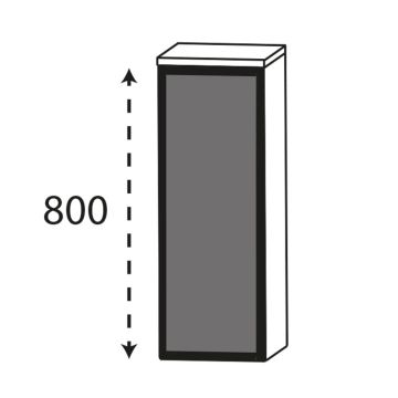 Puris Vialli Highboard - 30 cm Skizze