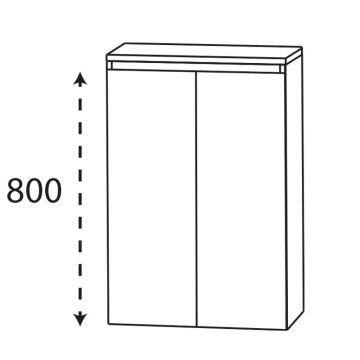 Puris Vialli Highboard - 60 cm