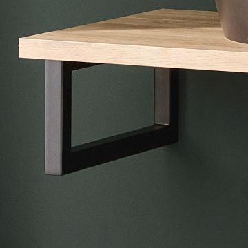 Puris Vialli Konsolenträger schwarz matt