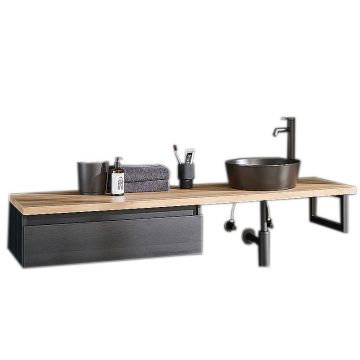 Puris Vialli Waschtisch mit Unterschrank Set 15 - 160,8 cm