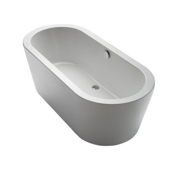 Repabad Livorno Freistehende Badewanne - 170/80 oval F - Acryl