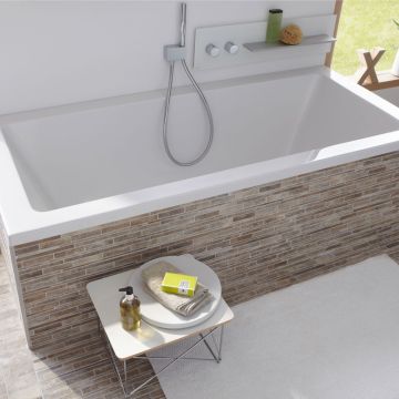 Repabad Livorno Rechteck-Badewanne - 160/70