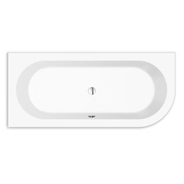 Repabad Livorno Oval-Badewanne Acryl - Livorno 180/80 oval rechts