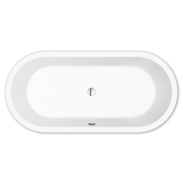 Repabad Livorno Oval-Badewanne - 155/75 oval F - freistehend, Acryl ca. 120 l